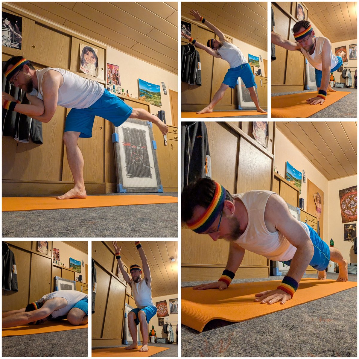 HIMzone666NetMs's tweet photo. Lots of Yoga Challenge
(04.10.2026)
by #YogaMitMady
#yoga #balance #stretch #meditation #simplygood #gay #lesbian #straight #queer #SpiceBoy #sportyspice #Peace #NoWar #westandwithukraine #freeiran #beardgang #chesthair https://t.co/jX389EQjTO
