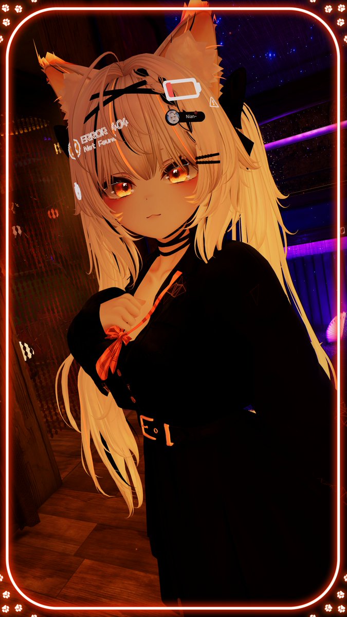 nyahinian's tweet photo. Little warm here isn't it?

#VRChat #Airi3d #booth https://t.co/XNmqsiAcoi