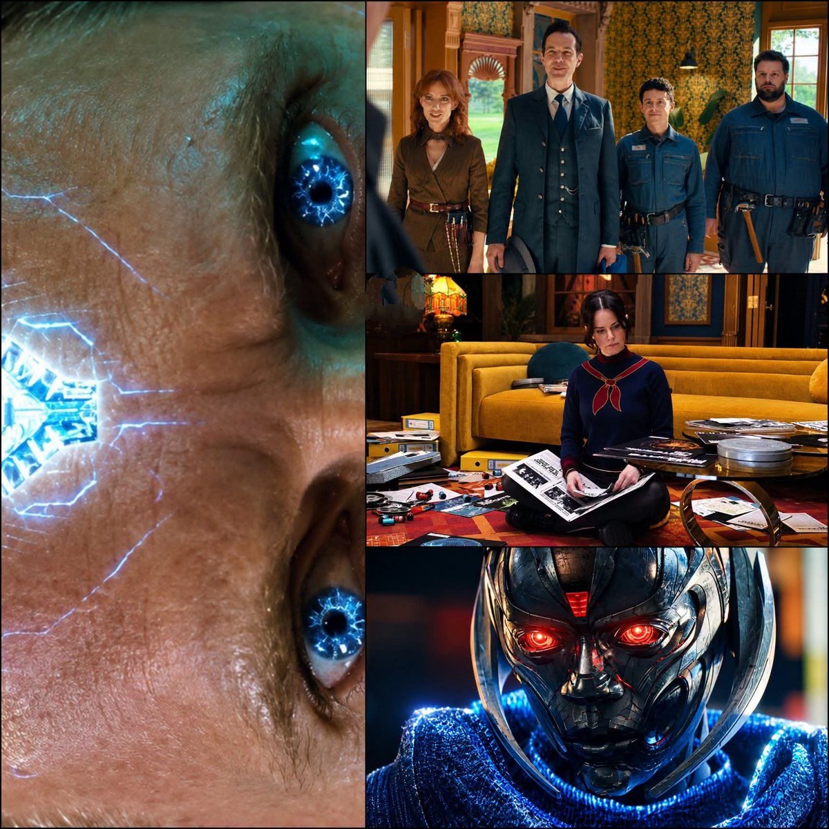 moviestrackon's tweet photo. White Vision is basically carrying an entire Stark AI family inside his head with six of them living inside his Mindspace or MindRealm 👇🏻
• J.A.R.V.I.S. : Tony’s original main AI and the system voiced by Paul Bettany himself.
Follow comments 🎁
#Vision #WhiteVision #Ultron https://t.co/wlURXtcFIE