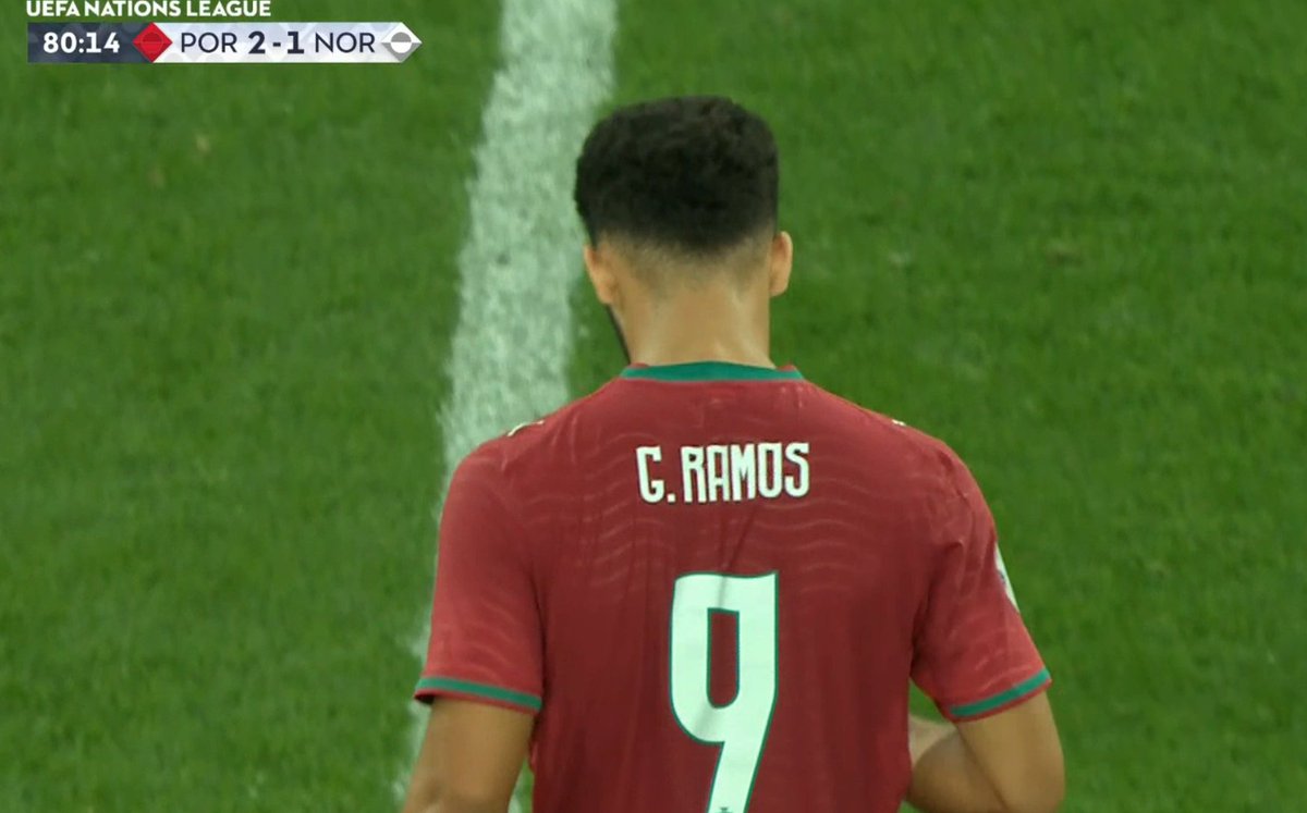 TouchlineX's tweet photo. 📸 - GONCALO RAMOS HAS SCORED A GOAL IN 3 CONSECUTIVE GAMES FOR PORTUGAL! https://t.co/HhZk4FBeJ5