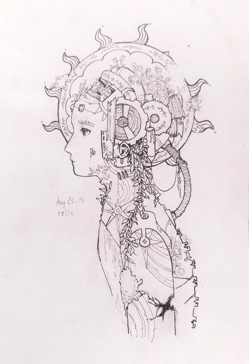 nanobake_'s tweet photo. day 2(?)
relic
...it's still day two.
#inktober
#inktober2026 https://t.co/d499tYzT9b