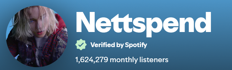 HauntedAuraa's tweet photo. 🚨 SEMATARY HAS PASSED NETTSPEND IN MONTHLY LISTENERS ON SPOTIFY 🚨 https://t.co/dImk4BCg40
