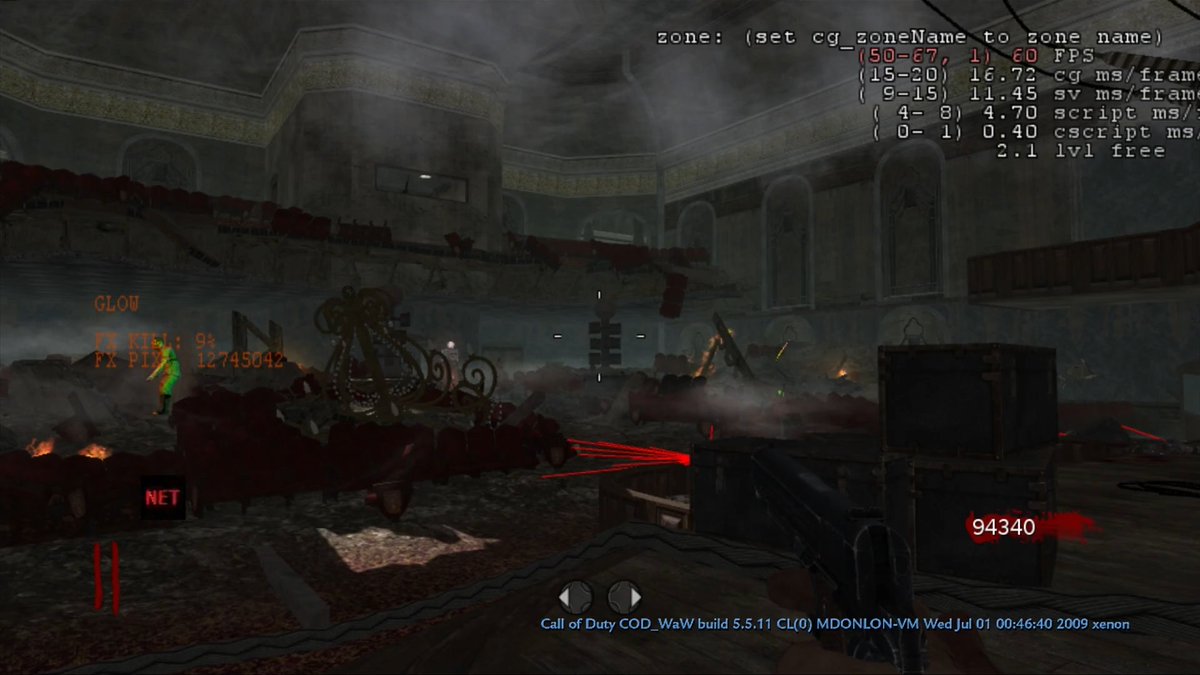 MrDalekJD's tweet photo. First EVER Images of Kino der Toten in World At War Zombies originally planned for DLC 4 have leaked online in a Pre-Alpha version 😮 (via Captain Bushbum on YouTube) https://t.co/49FDfCDjPM