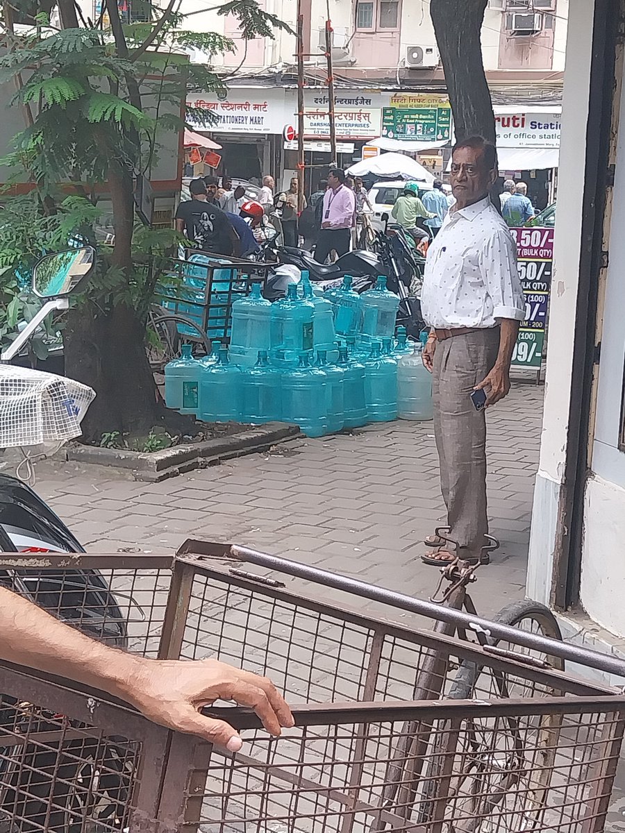 SayyedWarees's tweet photo. ILLIGALY ENCOURAGEMENT ON FOOTPATH&amp;ROAD BY BISLERI WATER 20 LETTER GALLONS DAILY WHICH RESIDANCE ARE GIVING COMPLAINTS DAILY BASIS REGARDING THIS ADD-14 A SUKHIA BUILDING CASWASJI PATEL STREET 400001 PHOTOS ENCLOSED PEDESTRIAN FIRST POLICY
@mybmcWardA @mybmc @AshwiniBhide #update https://t.co/gKrgl45nOs