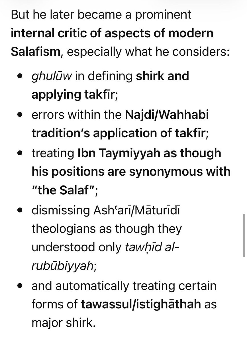 zahanison's tweet photo. @freemonotheist @YouTube Really great to hear about Sayyid Ḥātim al-ʿAwnī (May Allah Most High preserve him) within the Salafi movement. His saying Salafis, Sufis and Asharis are Ahlus Sunnah where the translator didn’t translate in Kosovo was 😂 as he was asking why he didn’t. https://t.co/sBEa1nn6r0