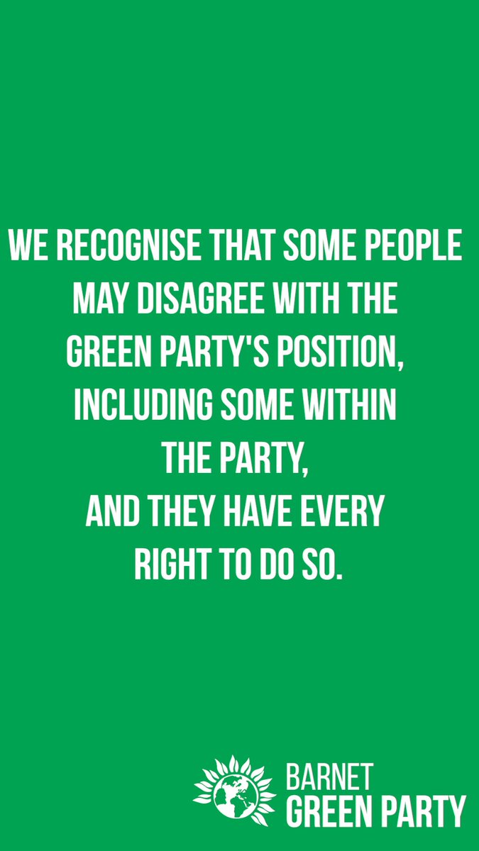 BarnetGreens's tweet photo. Statement on the motion "Zionism is Racism": (4/4)

#Barnet #GreenParty #GreenPartyConference https://t.co/lnldRp6aeo