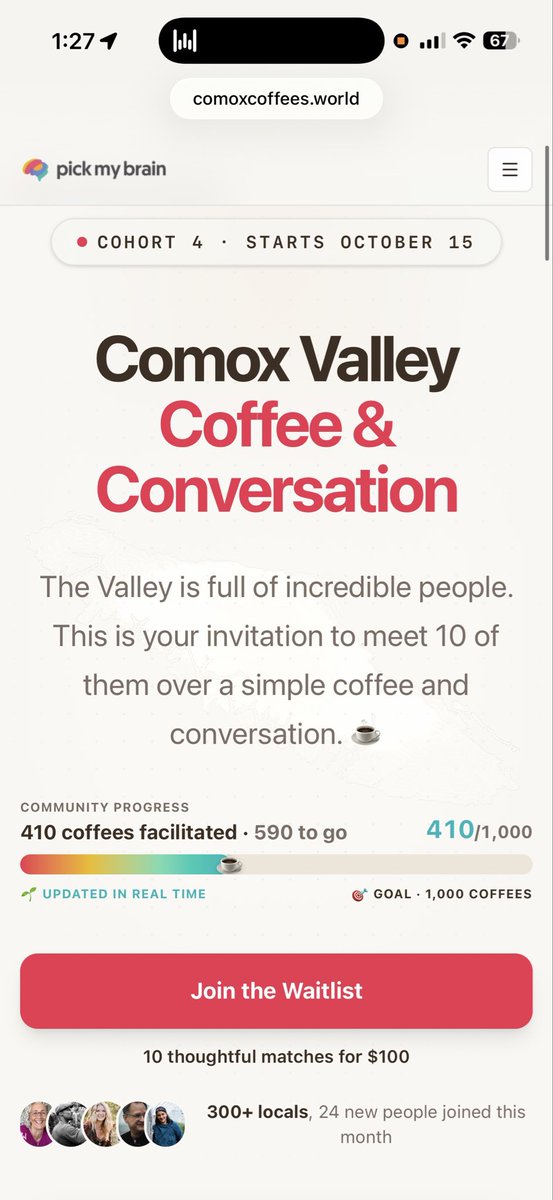 maxinemayc's tweet photo. Rumi wrote about the soul finding itself in another.

Maybe transformation happens when one human truly meets another.

We just hit 400 in-person coffee conversations in my community.

The technology is new. The need to meet soul to soul is ancient.

https://t.co/GwXTdY9deE https://t.co/nFdLVGB43D