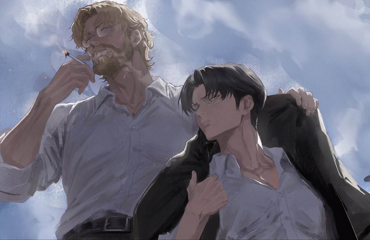 nightghoulbabe's tweet photo. Do I remember you from somewhere? #zevi #aot https://t.co/Btl3Ob0SlO