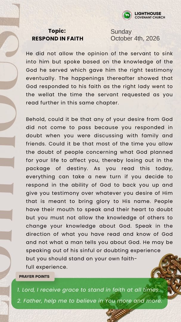 Obasoto_Obafemi's tweet photo. The Key Devotional https://t.co/LfinOwoXkZ