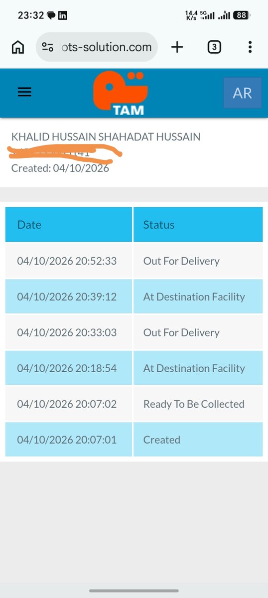 khseKhaled's tweet photo. @LebaraKSA  it was supposed to get the SIM card delivered in two hours but the delivery guys assigned from @Tam2go0 @tam2gosa  called me and he said he will not come to deliver it on my address.Can you tell me how to cancel as I did the payment in advance. https://t.co/AHBD2F7WsK