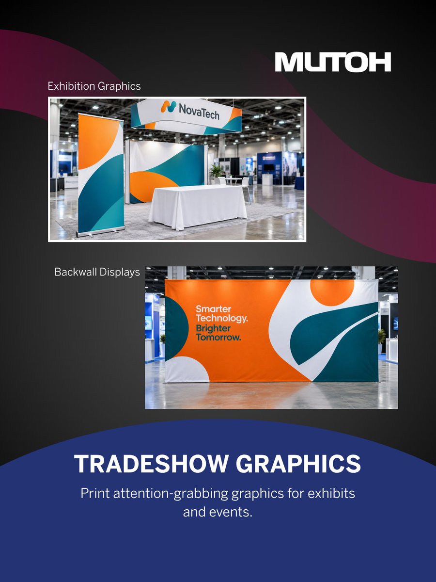 MutohAmerica's tweet photo. The XpertJet 1681SR Pro handles fleet wraps, banners, window graphics, decals and more, powered by 8-color MS41 inks with a dedicated orange channel for deeper reds.
 
→ AccuFine HD Pro: Up to 900 × 1,800 dpi.
→ Front dryer: Up to 20% faster drying.
→ Smart Take-up: Automatic motor stop.

👉 Schedule a demo or find your nearest dealer at https://t.co/SizViHGEv7.
 
#ecosolventprinte #wideformatprinting #largeformat #digitalprinting
