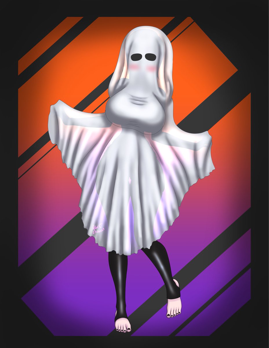 pvtkabose's tweet photo. Tried to draw a ghost girl it turned out okay https://t.co/8ZiWEmnWp4