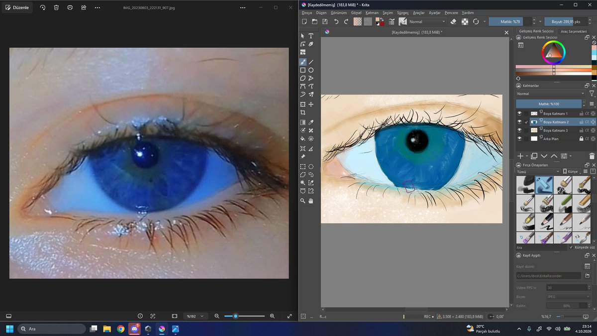 ibrjjs's tweet photo. Eye drawing #drawing #eye #blue https://t.co/mETKp0xSku