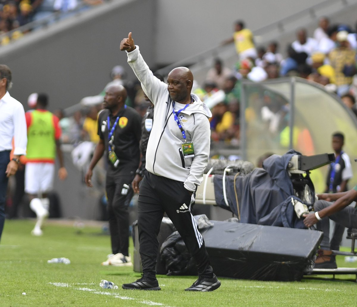 Makonco_M's tweet photo. 🔴 𝗠𝗢𝗩𝗘 𝗨𝗣: Bafana Bafana move to 𝟰𝟴𝘁𝗵 𝗽𝗹𝗮𝗰𝗲 in FIFA rankings. 📈

2-1 against 🇬🇳 Guinea
5-0 against 🇪🇷 Eritrea
1-0 against 🇪🇬 Egypt

#BafanaPride 🇿🇦 https://t.co/j9btvuBKac