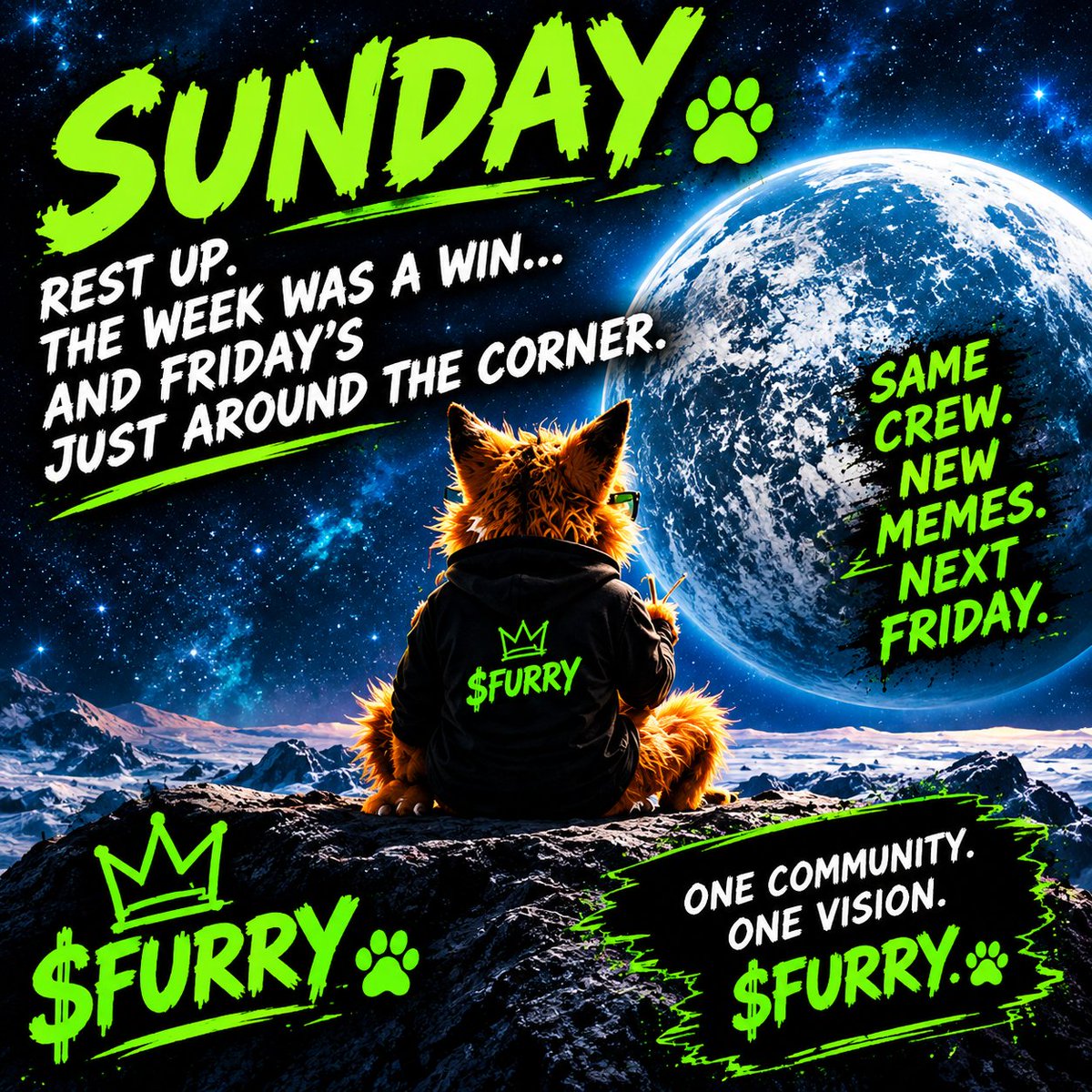 FurryFridayCoin's tweet photo. 🐾🚀🌕 https://t.co/glPNKMrR77