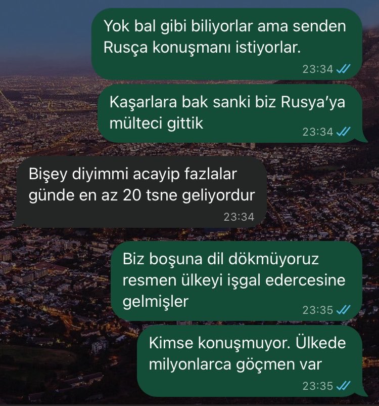 esristormm's tweet photo. Bugün arkadaşımın çalıştığı yerde başına gelen olay. Bu Ruslar en az Suriyeli ve Afganlar kadar başımıza büyük bela açacak https://t.co/rhiEovtVTF