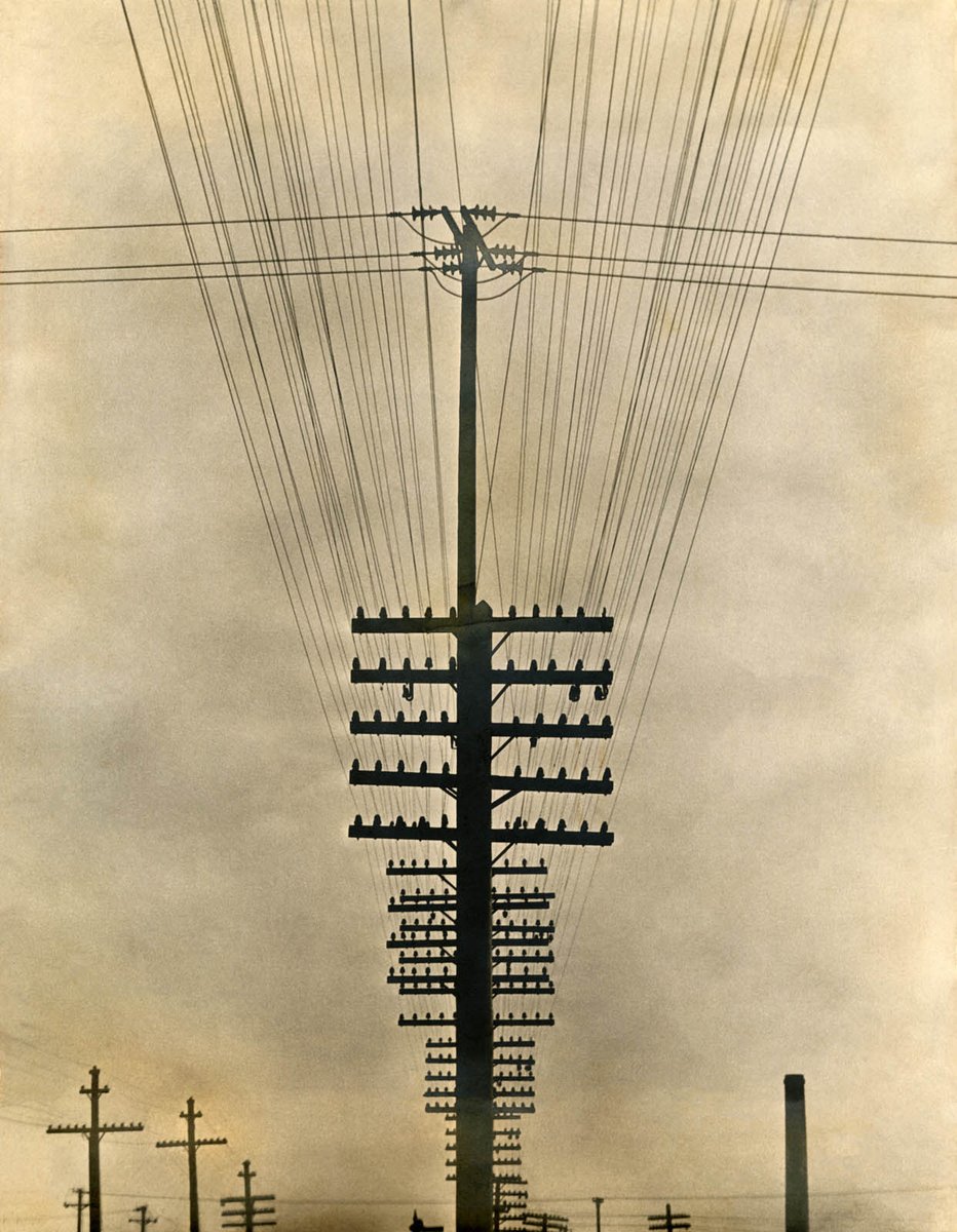 stjohnsphoto's tweet photo. Tina Modotti #photography 
Telegraph cables, c1924 https://t.co/xYiqzl7oG0
