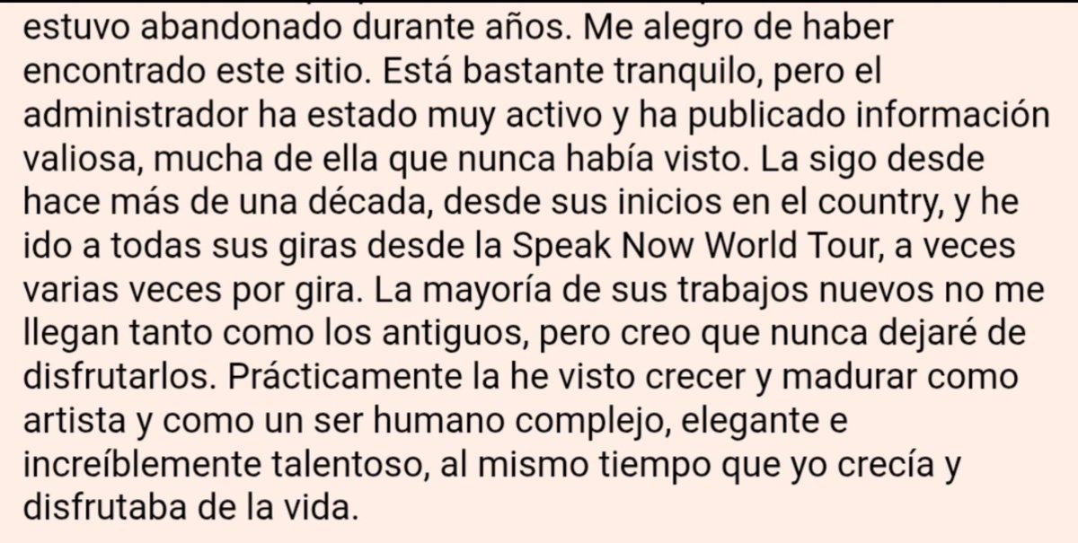 tspoetics's tweet photo. me encontré un blog swiftie de hace unos años y sin duda queda claro q la caída del fandom vino cuando entraron las q se hicieron fans por el eras o incluso antes, desde folklore/evermore, pq en el 2018 todavía había más conciencia y valoración al trabajo de taylor https://t.co/O4OqrZvxWa