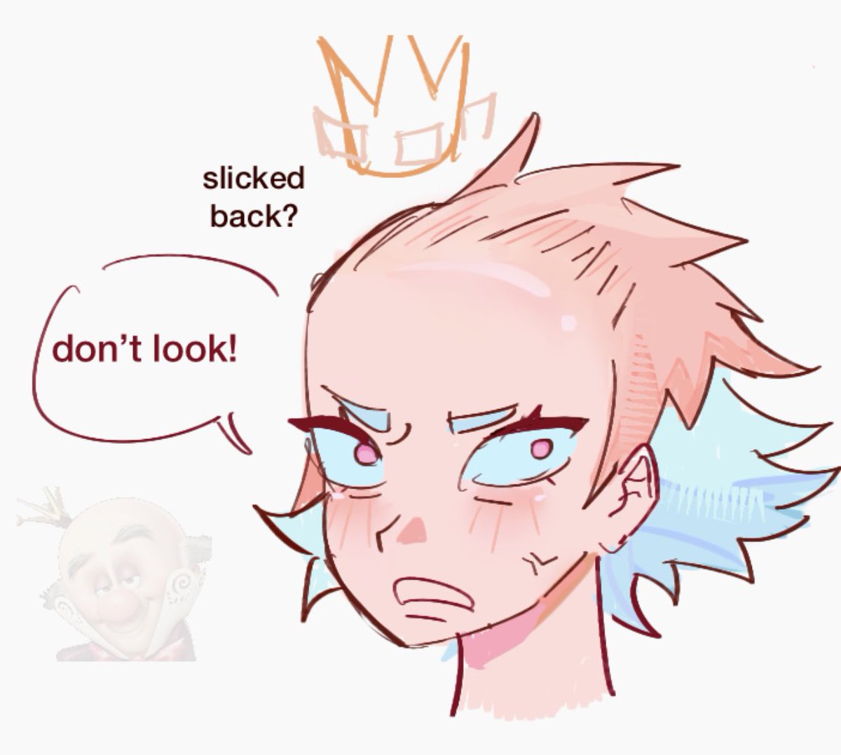 jellyfrysh's tweet photo. thinking about nougat’s hair #twst https://t.co/PqRIo8EzKA