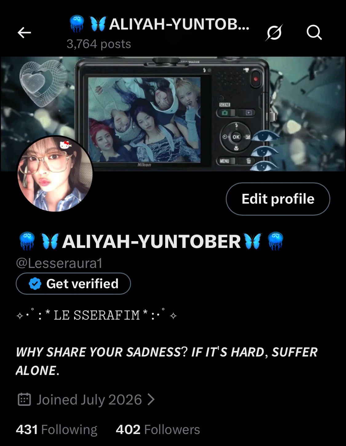 🦋ALIYAH-YUNTOBER🦋🪼 on X: 