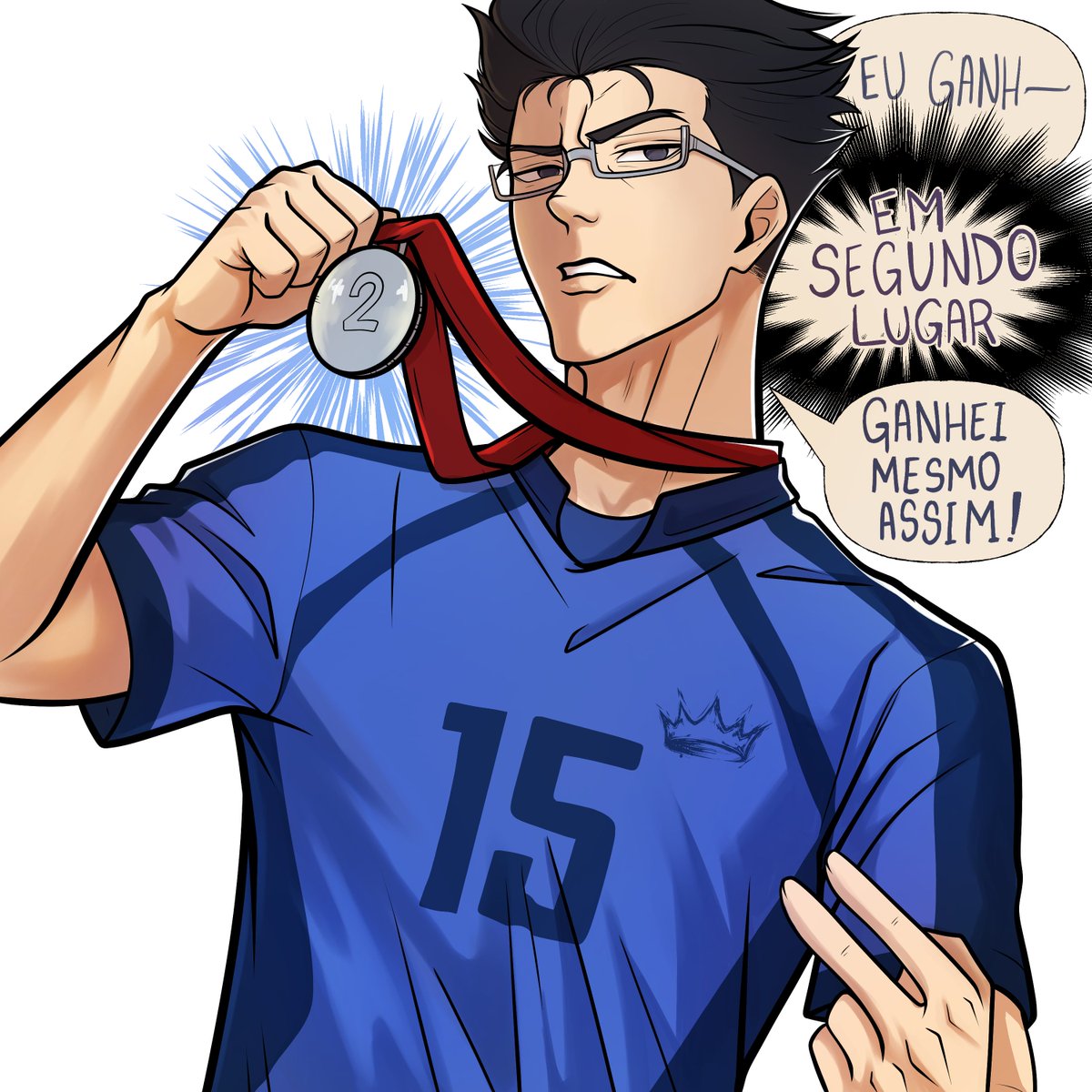 Khaos_Emperor_'s tweet photo. E TEMOS DELE TAMBÉM!  

Em segundo Lugar no pódio dos personagens favoritos: Tsurugi Zantetsu <3

#zantetsu #bllk https://t.co/xm2HRfe0Xh