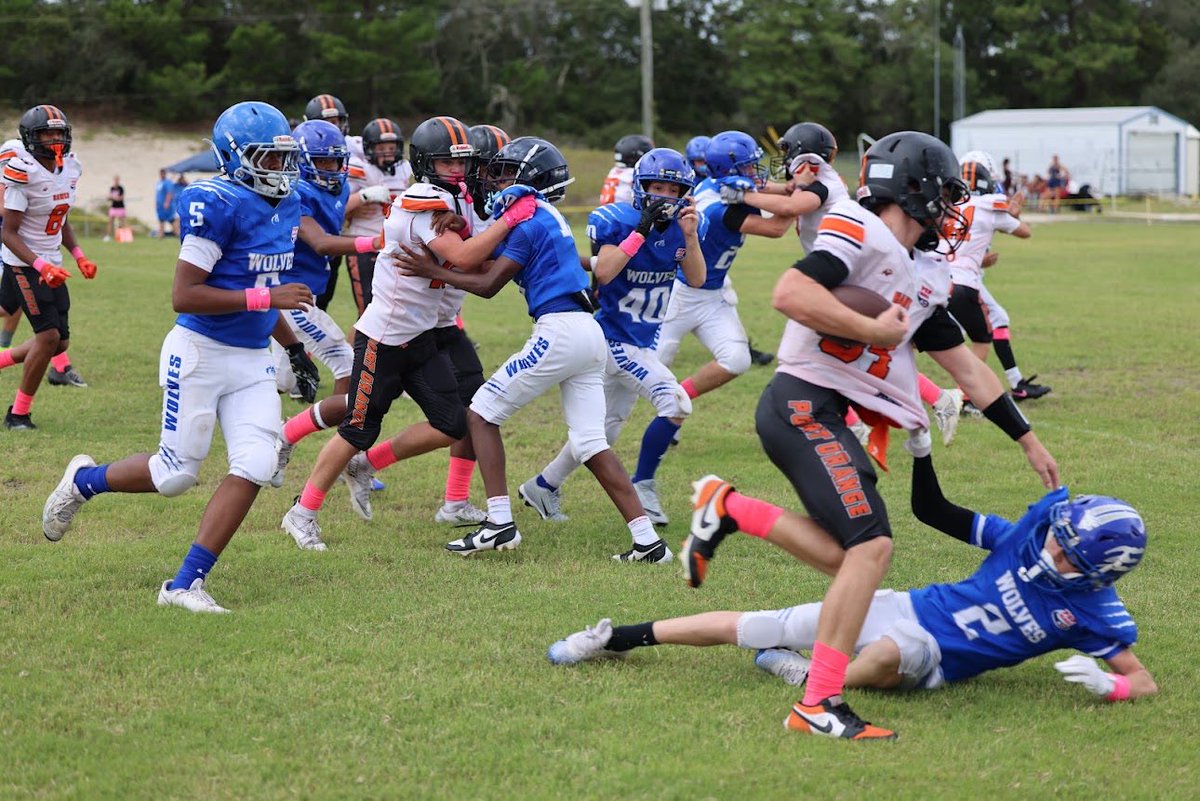 Teagan_Fowler_'s tweet photo. Teagan and his teammates improved to 7-1 today with a win over Deltona. Go Hawks! Go Teagan! 🏈🦅 https://t.co/n5QW6tUgwU