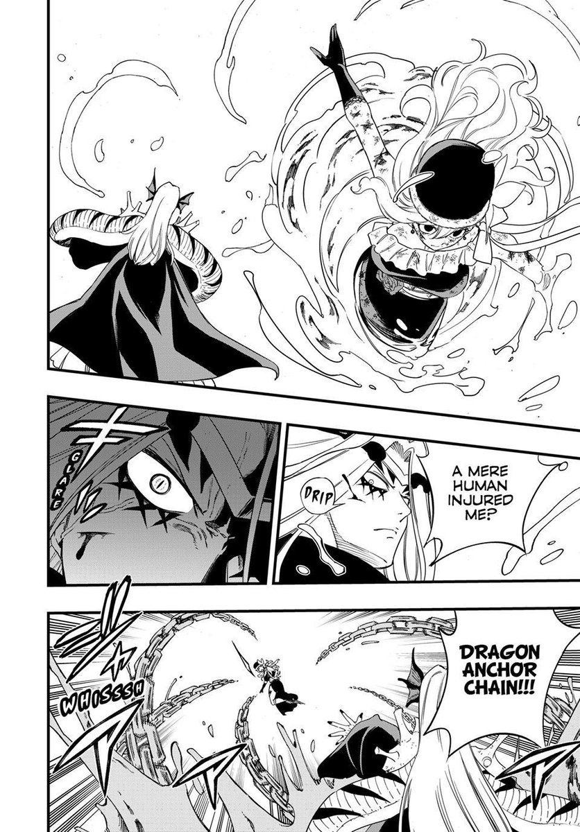 Worthlessbakaaa's tweet photo. Mind you Juvia used waterbody to get them out of Anchor's maguc, USED his magic to maneuver around and used it to damage him. Juvia used quick thinking break the chains that was gonna kill her + faked her death THEN straight overrode Anchor's Primal Azure. She is busted. 😭 https://t.co/JrQqlalWvZ
