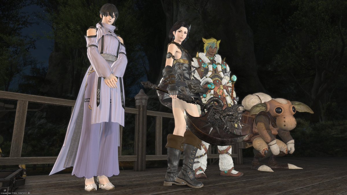 ff14_turner's tweet photo. おはようございます！＃おはミド です♪
１週間の始まり！３連休に向けて頑張って行きましょう！q(*･ω･*)pﾌｧｲﾄ!
台風は逸れそうなので、少しほっとしてますけど油断は禁物ですね:ﾟ(;´∩`;)ﾟ:｡ 雨は降るかな？？
#FF14 #おはヒュラ #GaiaDC #Fenrir #ミドラン https://t.co/eld0V0DluS