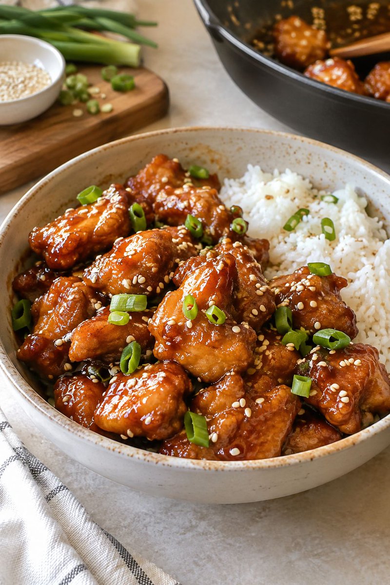 SweetzRecipes's tweet photo. Easy Crispy Sesame Chicken Recipe (Better Than Takeout)

✅ Full recipe here 👇👇
https://t.co/vfvGnMHB8k

#SesameChicken
#ChineseFood
#TakeoutAtHome
#EasyChickenRecipe
#CrispyChicken https://t.co/0OcElWkA7c