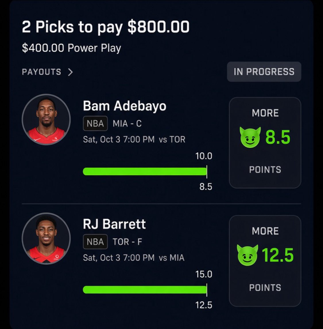PrizePapi's tweet photo. CASHED IN. 💰They call me PAPI for a reason. I can predict all sports matchups.
#PrizePicks #SportsBetting https://t.co/efm2TkBorg