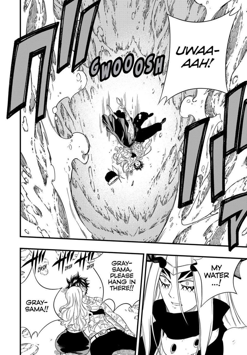Worthlessbakaaa's tweet photo. Mind you she was outmanuevering one of the currently strongest known villains in the Fairy Tail verse, without Gray's help or even a power up. Just intellect and flexibility and niggas got the AUDACITY to say she's washed. ALL of this without material Gray help btw. LMAOOOO https://t.co/CAdqv7Zjvq