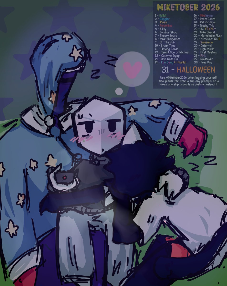 ShopSam429733's tweet photo. DAY 4 - polymike #MIKETOBER2026 #Polymike late again🥀 https://t.co/C3V6uHpC8r