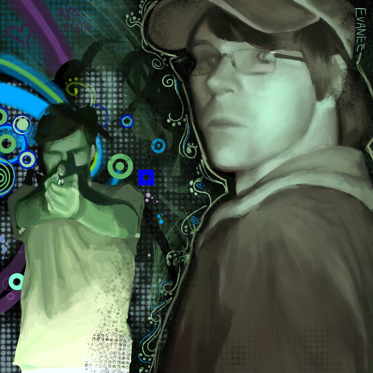 Puipui_Molcar1's tweet photo. Here's the finished version, idk what style I was going for but I tried.🥹 #Alexkralie #seth?? #Marblehornets https://t.co/JhK6Asbv1N