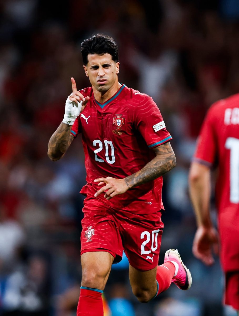 FCBarcelona's tweet photo. 🌎 Cancelo scored an incredible goal in Portugal’s 2-1 Nations League win against Norway.

🌎 Hamza featured in Egypt’s 0-1 friendly defeat to South Africa.

📸 @selecaoportugal https://t.co/BzeNjTHP1x