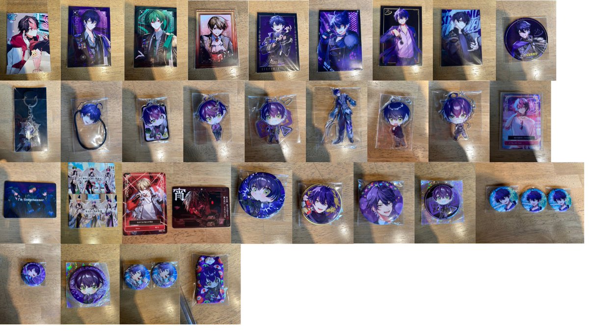 saaaaaya_ex's tweet photo. 【求】固ツイ or pay×2
【譲】下画像
・郵送での交換 
・買取の際には希望額をご提示ください  
・メルカリでのお取引も可能です
・その他ﾘﾄﾘﾝ読んでいただけると幸いです

気軽にお声かけください🙌🏻
#シクフォニグッズ交換 
#シクフォニグッズ買取
#いれいすグッズ交換 https://t.co/TRtbcAsENi