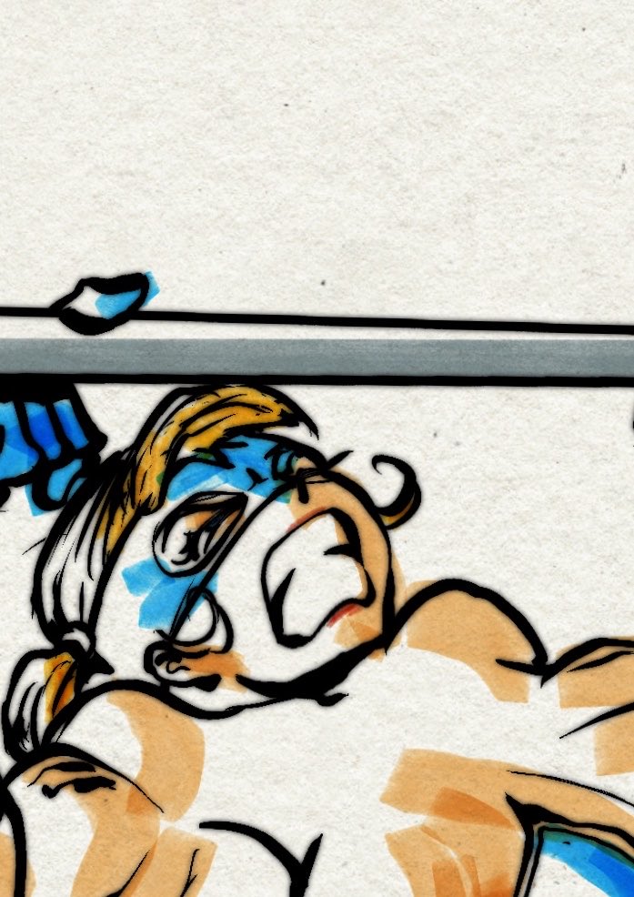 JulioInStudio's tweet photo. Inspirational in more than one way! #rmika #Streetfighter https://t.co/TzI73tlWZ1