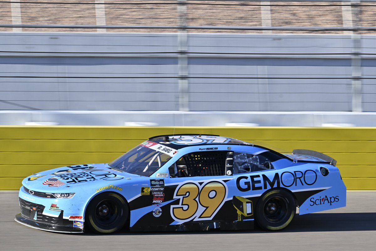 RyanSiegRacing's tweet photo. Finished P12 last night at Las Vegas. We had a strong car through the first two stages but the balance wasn't quite where we needed it in the final stage. Overall, it was a solid night.

Thanks to GEMORO for coming on board with SciAps this weekend and everyone for the support. https://t.co/qMnFY55O1j