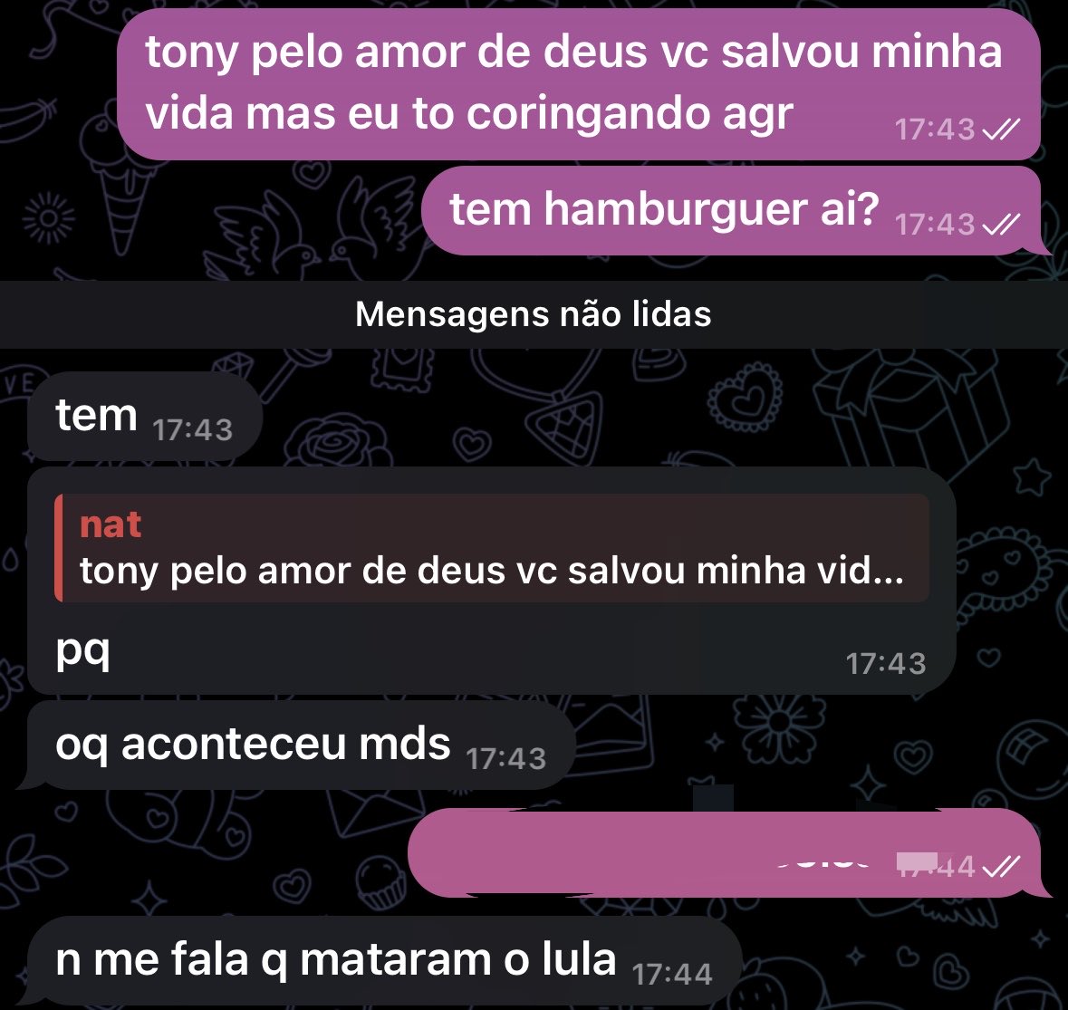 euromanoff's tweet photo. N ME FALA QUE MATARAM O LULA https://t.co/HiYfz6w7jA