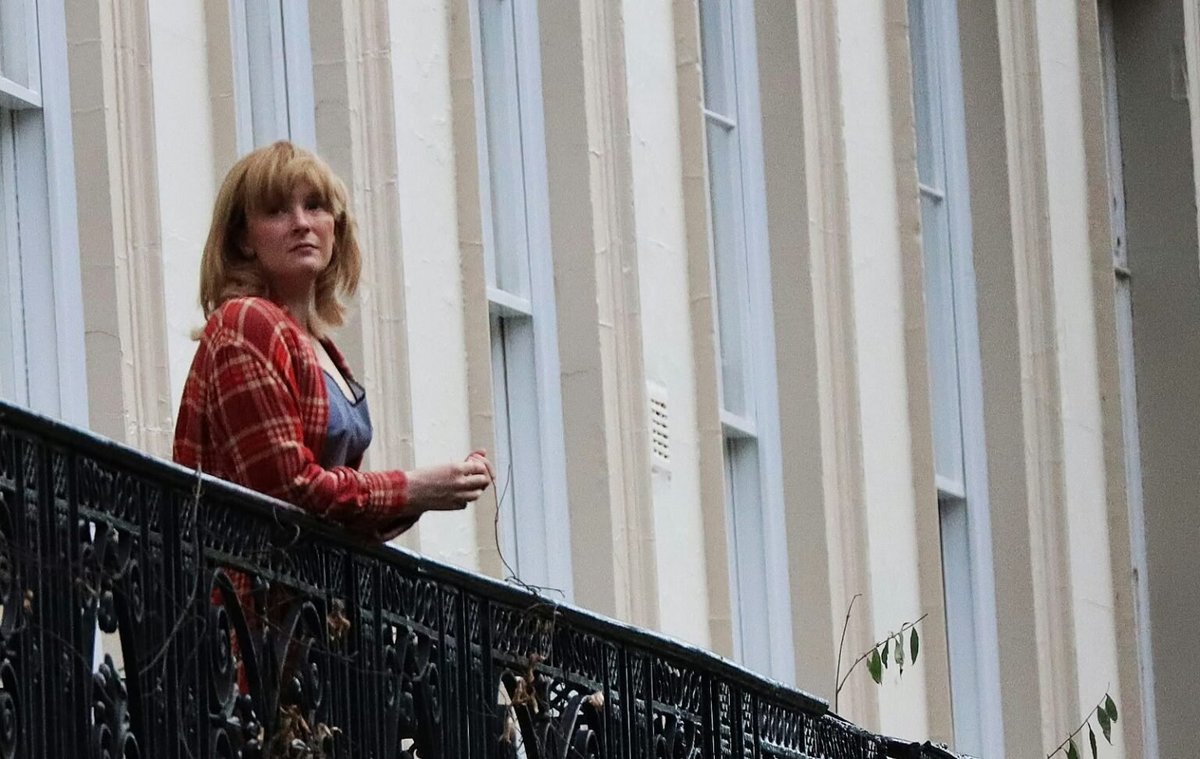 VickersClarkS's tweet photo. It's here‼️ Our first look at Morfydd Clark as Cynthia Lennon in The Beatles Biopics! 

Thanks to @jesdlib!

#MorfyddClark #BeatlesBiopics #CynthiaLennon https://t.co/n9uIInWi3h