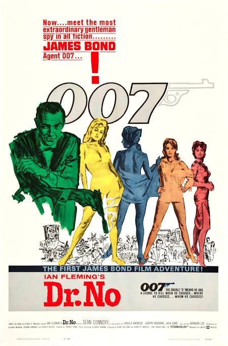 landofthe80s's tweet photo. On this date in 1962, “Dr. No,” the first James Bond film, premiered in theaters. 

BITE-SIZED FACT | Sean Connery made his debut as 007 in the film, which launched one of cinema’s longest-running franchises. #60s https://t.co/egcvjEYmDD