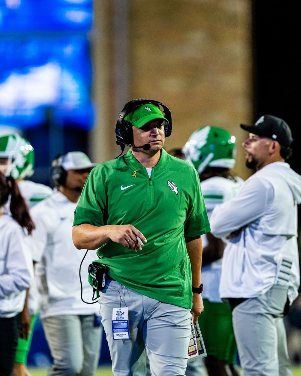 MeanGreenSports's tweet photo. 𝗪𝗘 𝗪𝗜𝗡, 𝗬𝗢𝗨 𝗪𝗜𝗡 🦅

The momentum is rolling, and we’re keeping it going! Join us Saturday, October 10th for Jammin’ at DATCU vs. Charlotte

Celebrate @Coach_NealBrown’s first conference win with us and grab your discounted tickets using the link below! ⬇️

🎟️ https://t.co/kAClNgkF6U

#GMG | #PackTheDAT