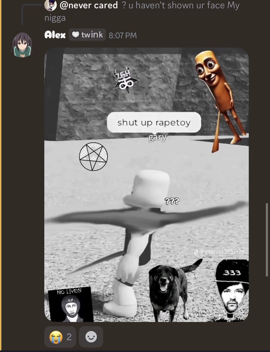 Bleoodhub's tweet photo. @notwinknolife @koursayso "false" but u were sending gifs to a 13 year old calling them a rapetoy n saying a 13 year old was "tight" https://t.co/AFrsIPL6eW
