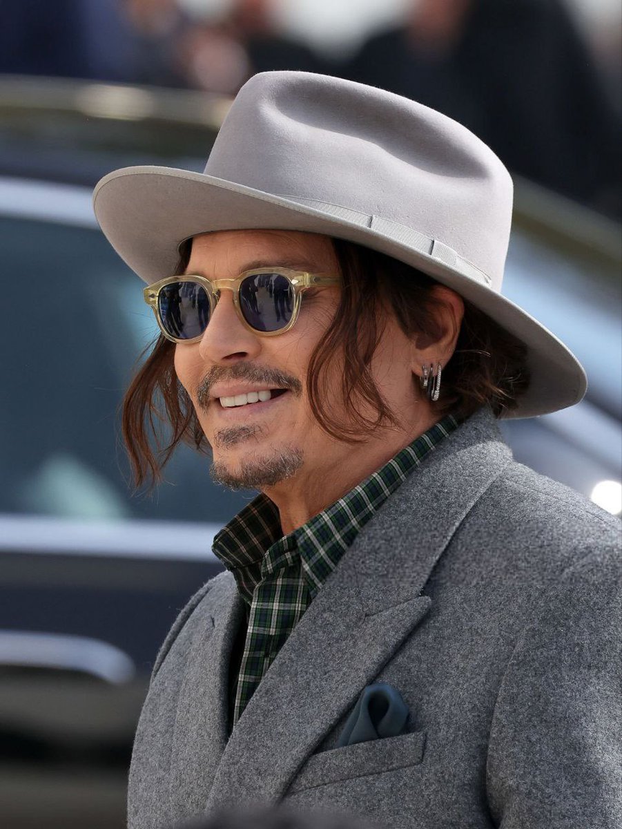ReemDepp's tweet photo. Johnny Depp attended the Christian Dior Womenswear Spring/Summer 2026 show as part of Paris Fashion Week in Paris, France.on October 1, 2025. https://t.co/DX74OppryB