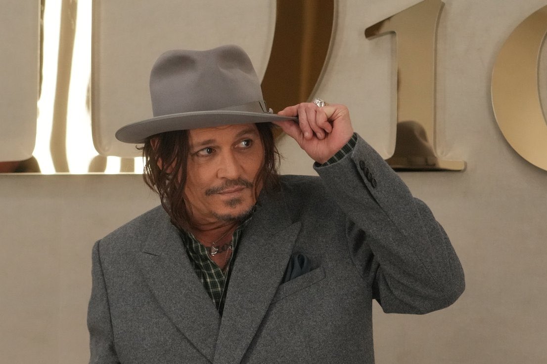 ReemDepp's tweet photo. Johnny Depp attended the Christian Dior Womenswear Spring/Summer 2026 show as part of Paris Fashion Week in Paris, France.on October 1, 2025. https://t.co/DX74OppryB