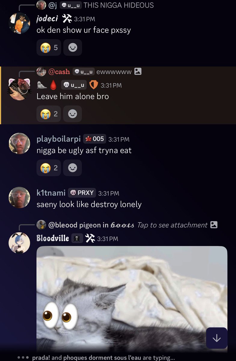 pourthejuice's tweet photo. 🚨🔥 new "saeny bleoods producer" meme pack is now going viral from the bleood discord server 😭👀🔥

🤔lmk what yall think about this https://t.co/6zQV3T6Jvc