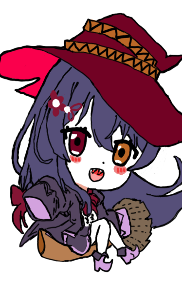 Choriart's tweet photo. qiari brujita con y sin fondo https://t.co/QdfOXRPGus