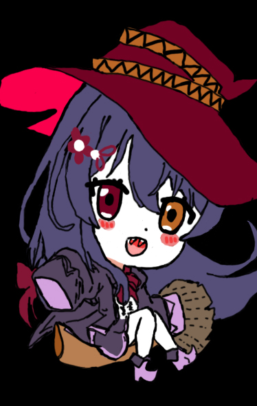 Choriart's tweet photo. qiari brujita con y sin fondo https://t.co/QdfOXRPGus