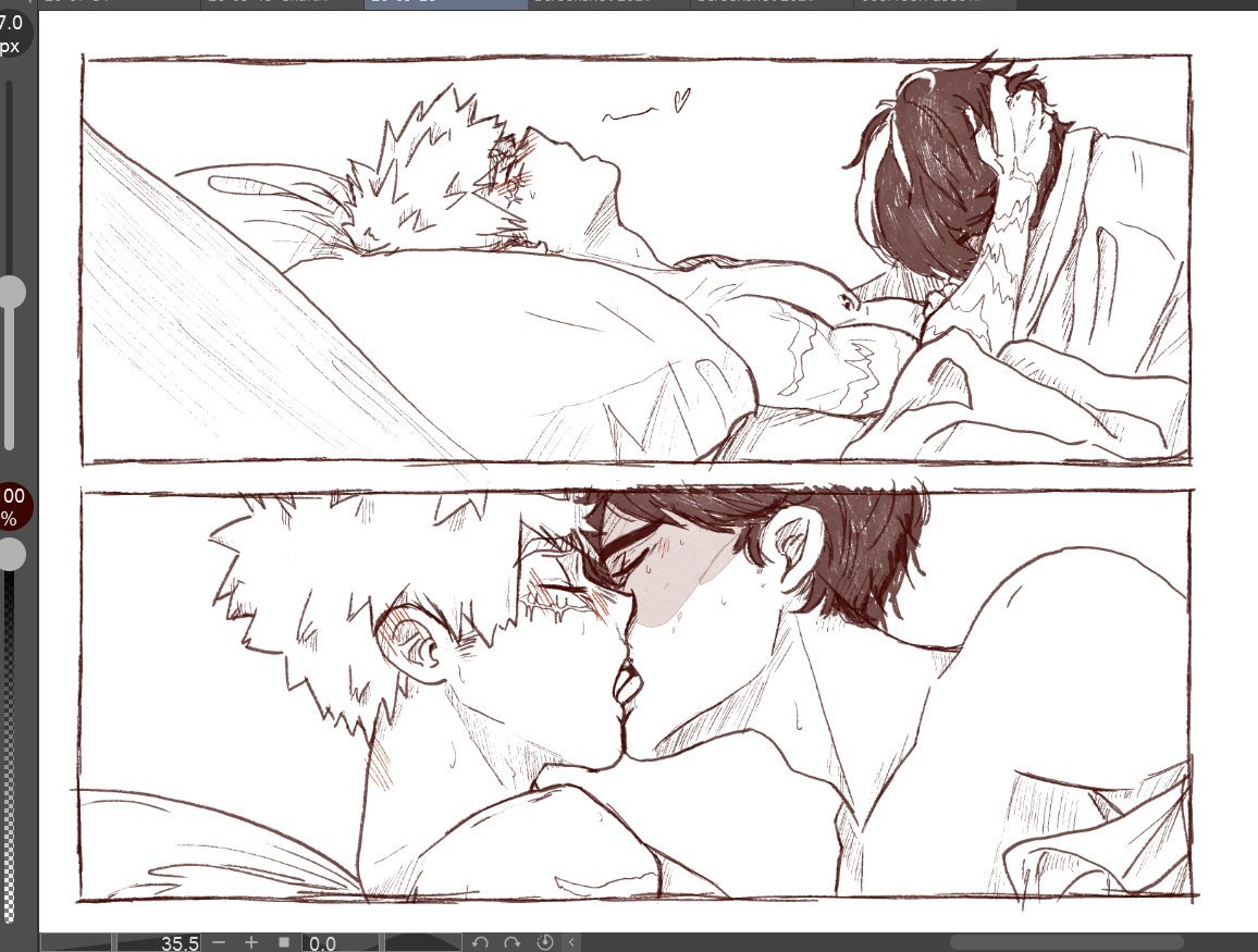 strawnelli's tweet photo. suggestive tdbk wip i might never finish https://t.co/k1PxG3ubP1