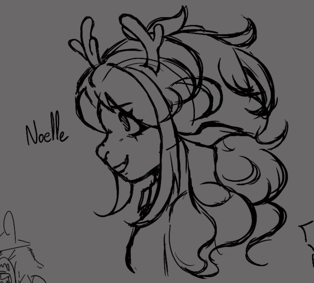 Lux_3n's tweet photo. Hi guys drawings I did on magma!! :D #art #magma #newart #digitalart #deltarune #noelle #draw #fyp #newdraw #meow https://t.co/Jpq2F3F3qa
