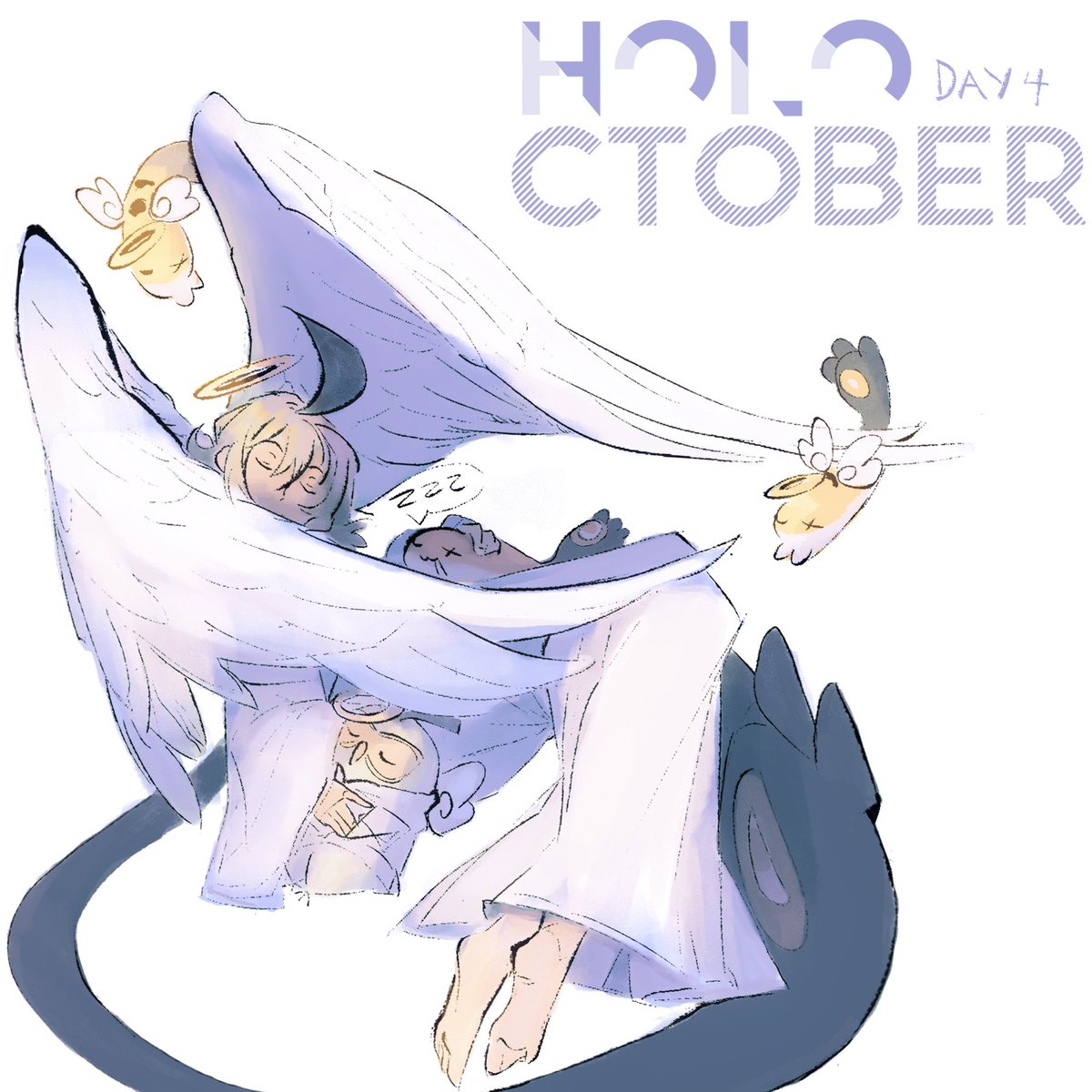 leisurecass's tweet photo. day 4 - angel: justice sometimes does sleep #holoctober #rkggk https://t.co/eSvDLJBA8v